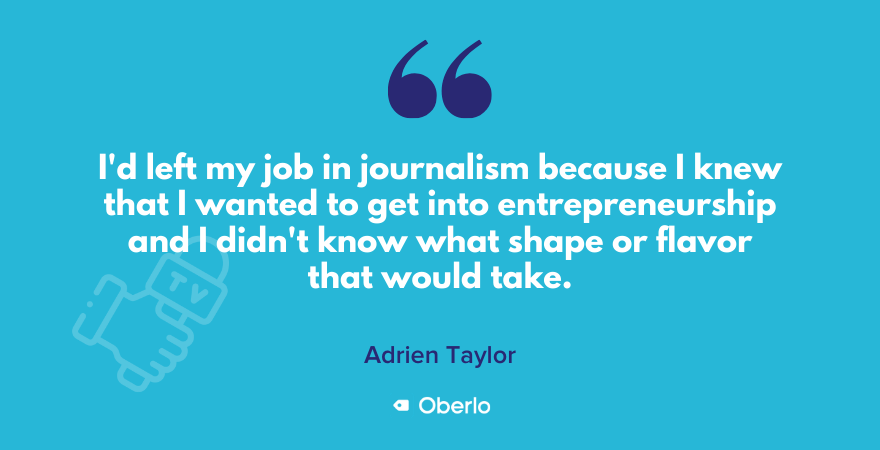 Adrien Taylor on starting a sustainable brand