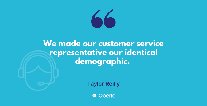 Making your customer service rep your demographic