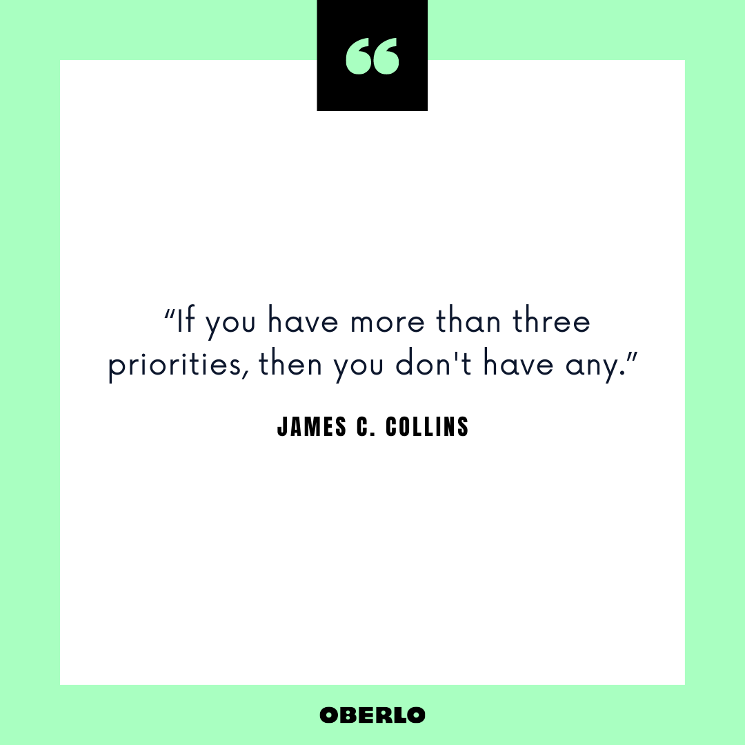 现在如何停止拖延:引用詹姆斯·c·柯林斯的话