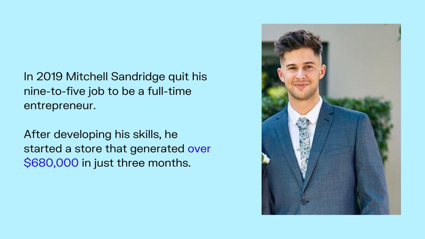 企业家Mitchell Sandridge