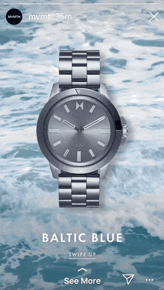 MVMT Instagram故事设计示例
