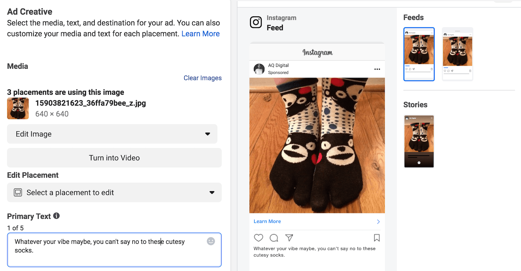 Instagram广告创意