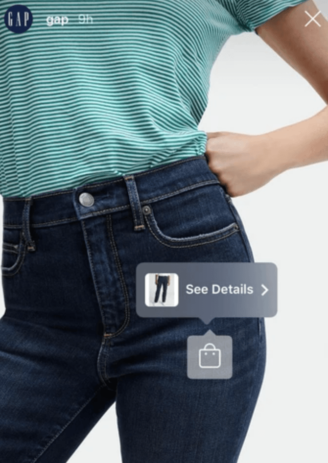 Instagram产品贴纸