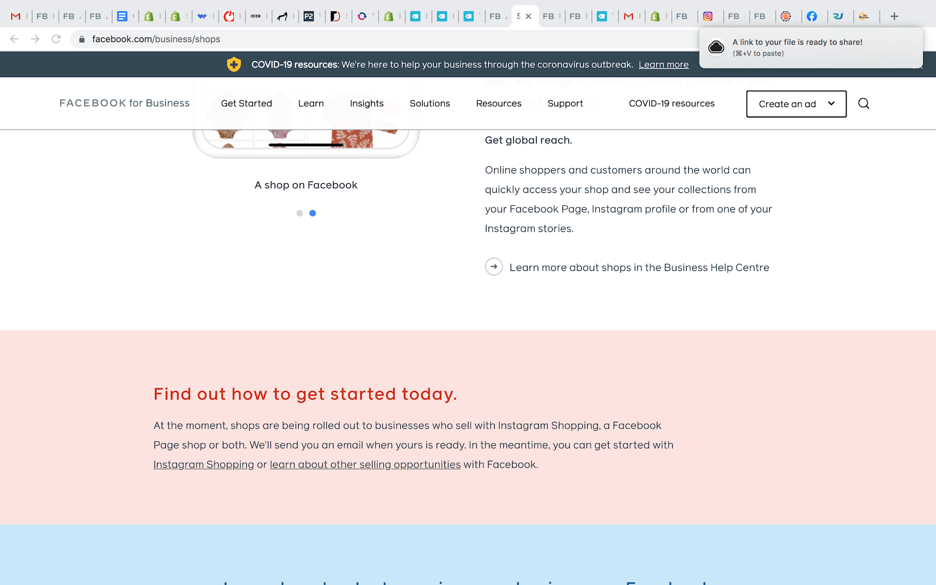 facebook商店大量涌现
