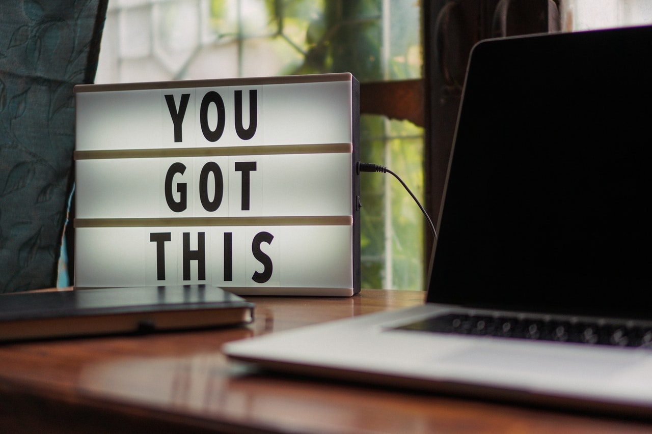 customize your home office with motivational posters