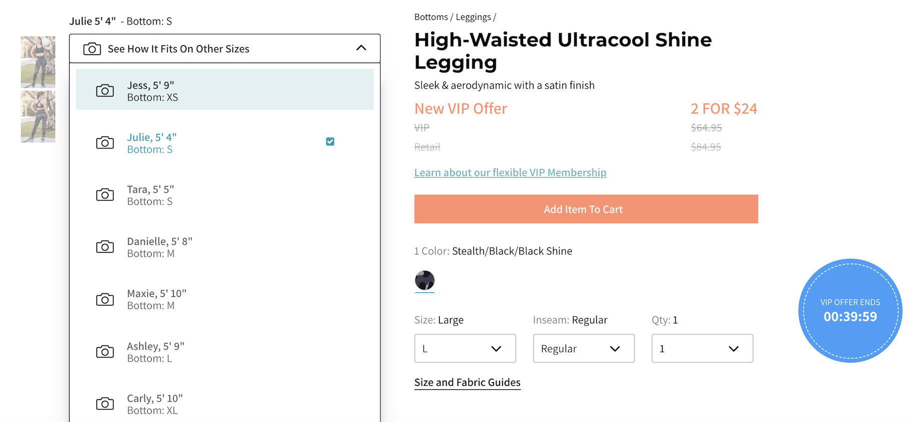 Fabletics模型照片
