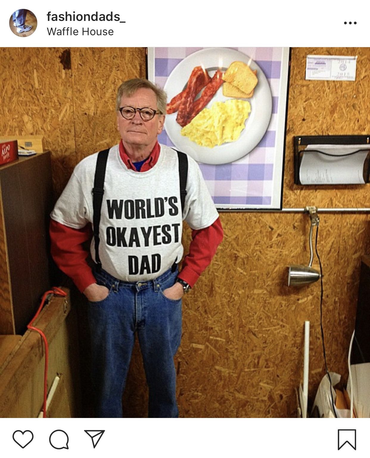 时尚爸爸的Instagram账号