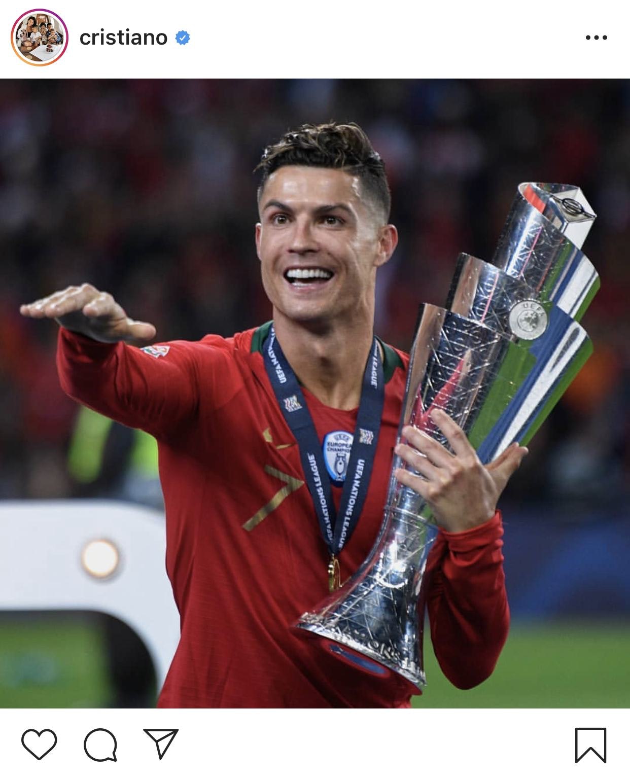 c罗的instagram账号