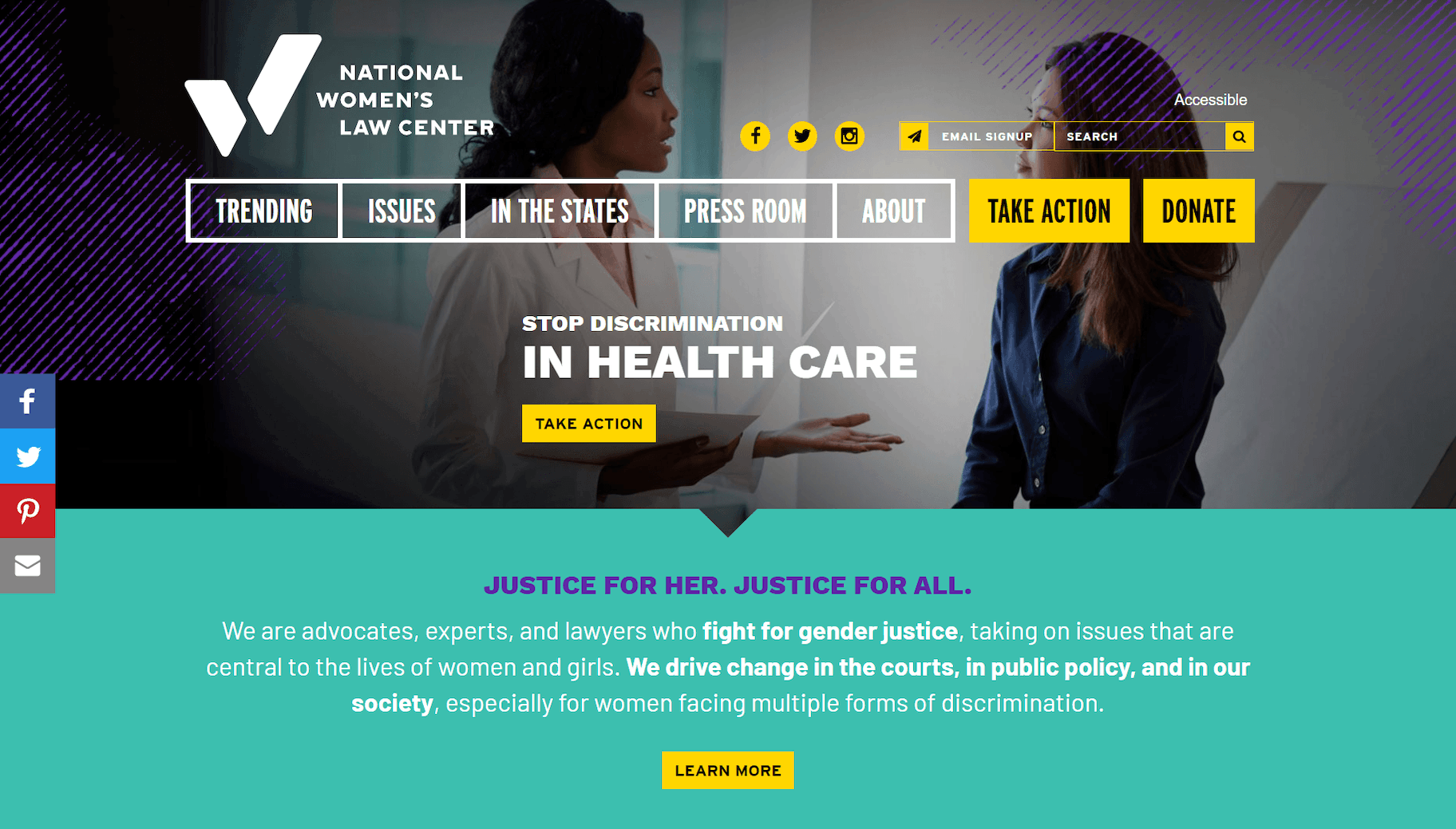 非营利组织网站