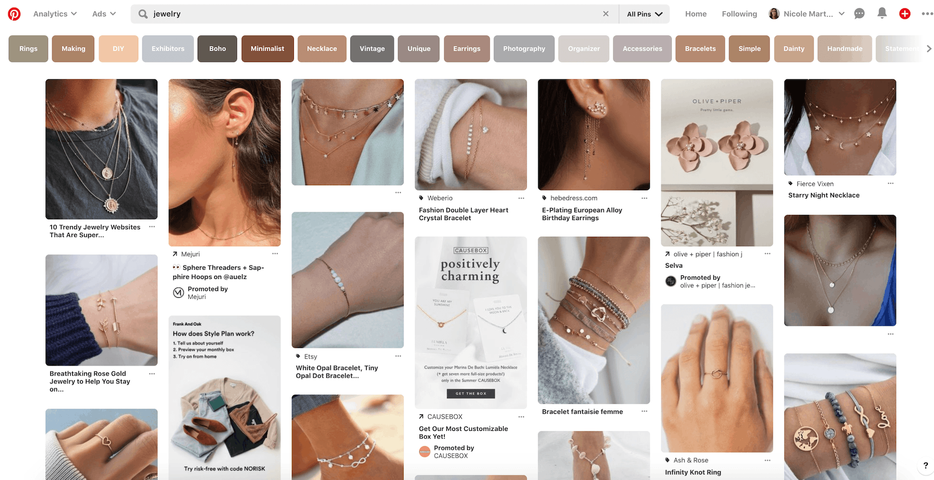 Shopify提示市场上的pinterest