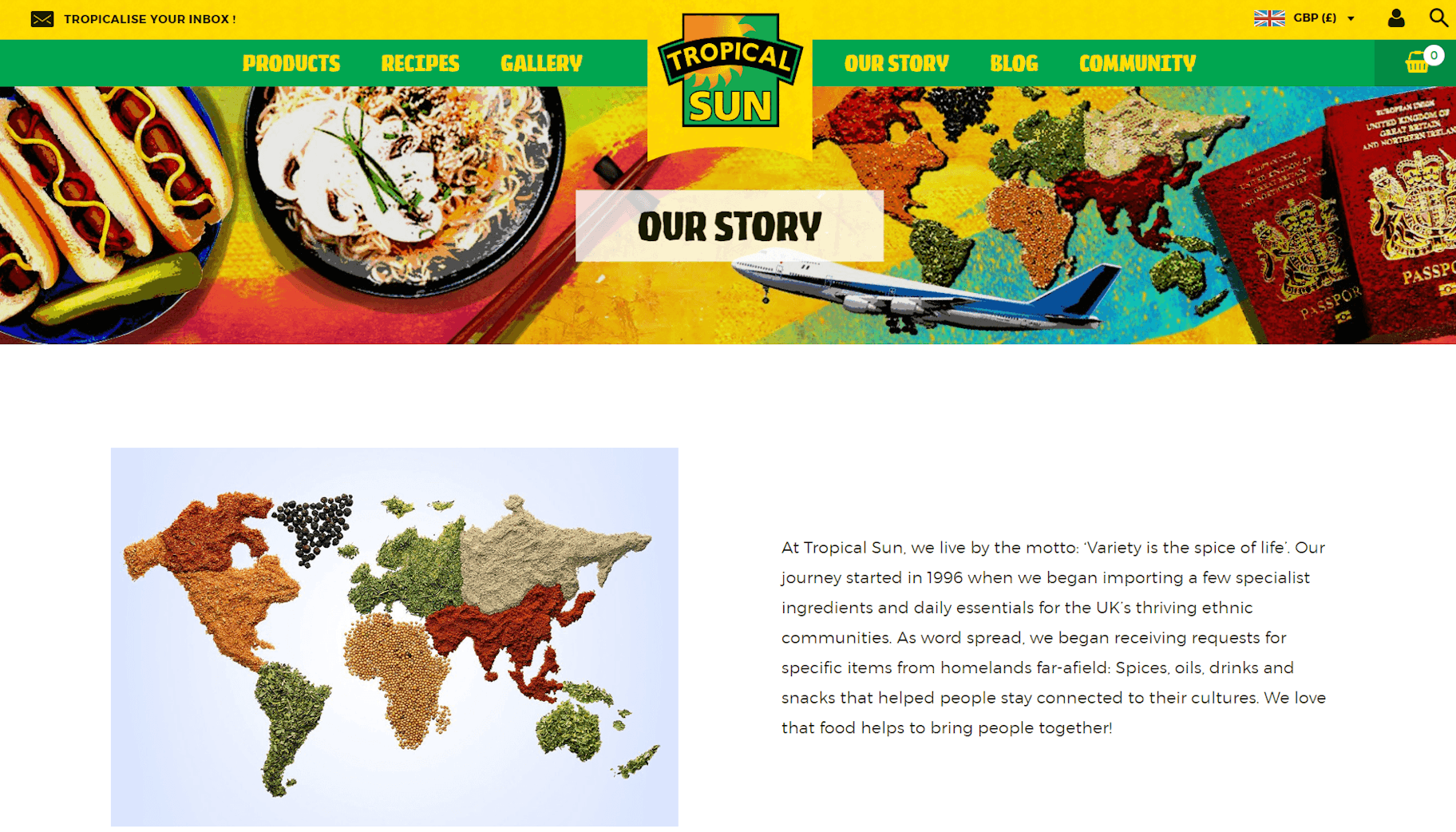 品牌故事热带太阳网站