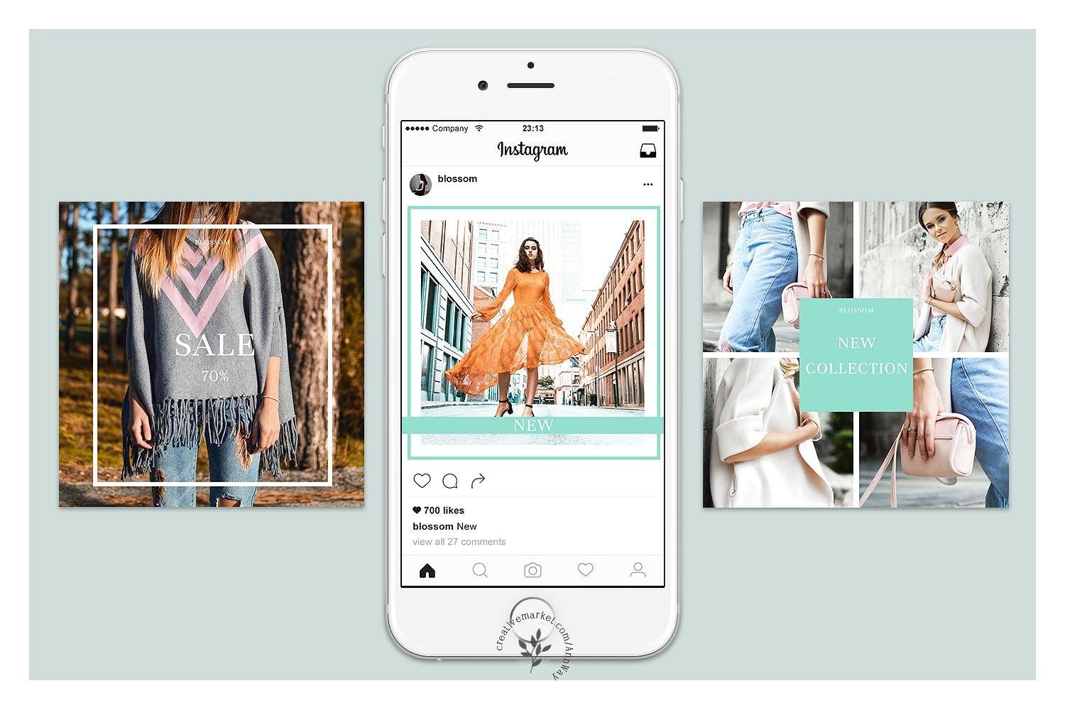 Apparel Instagram Templates