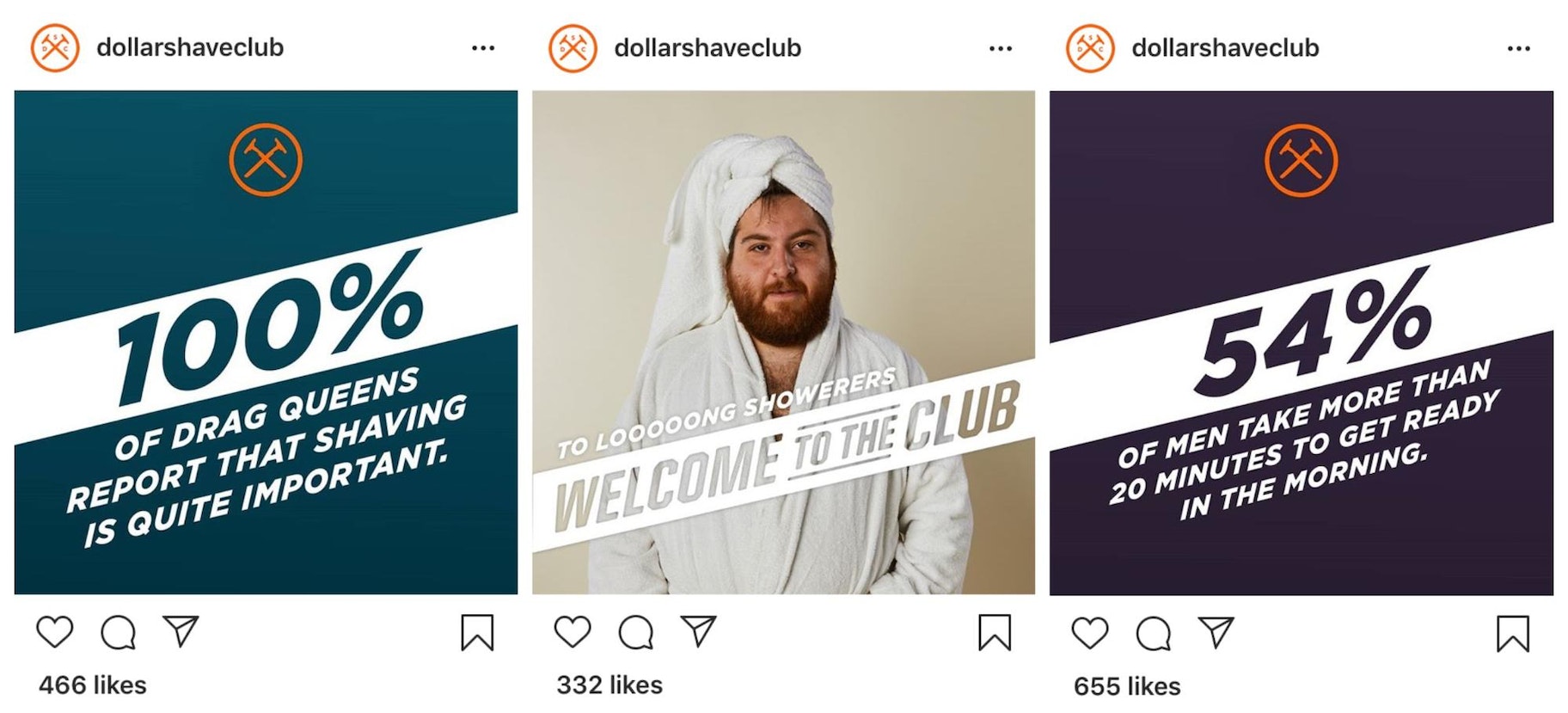 Dollar Shave Club Instagram Templates