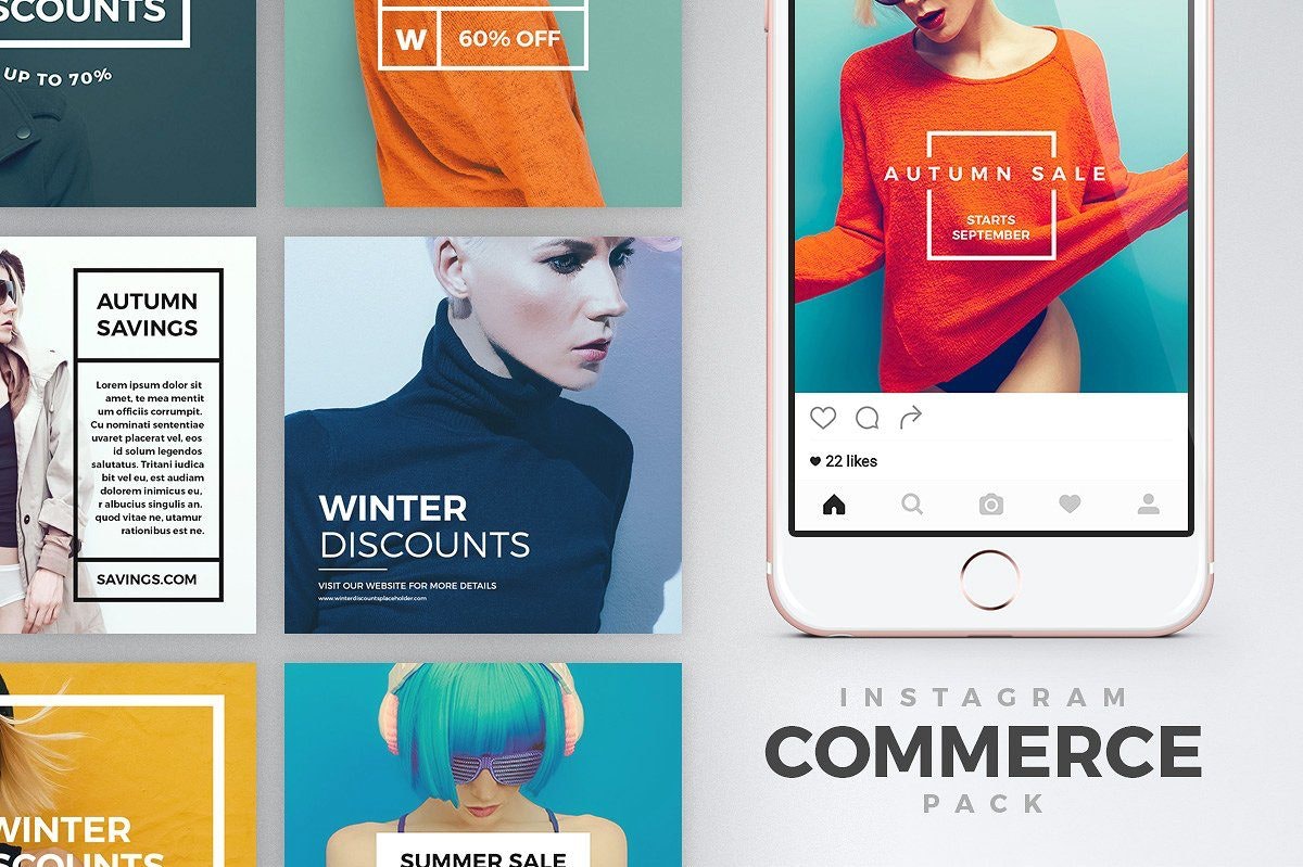 Commerce Instagram Templates