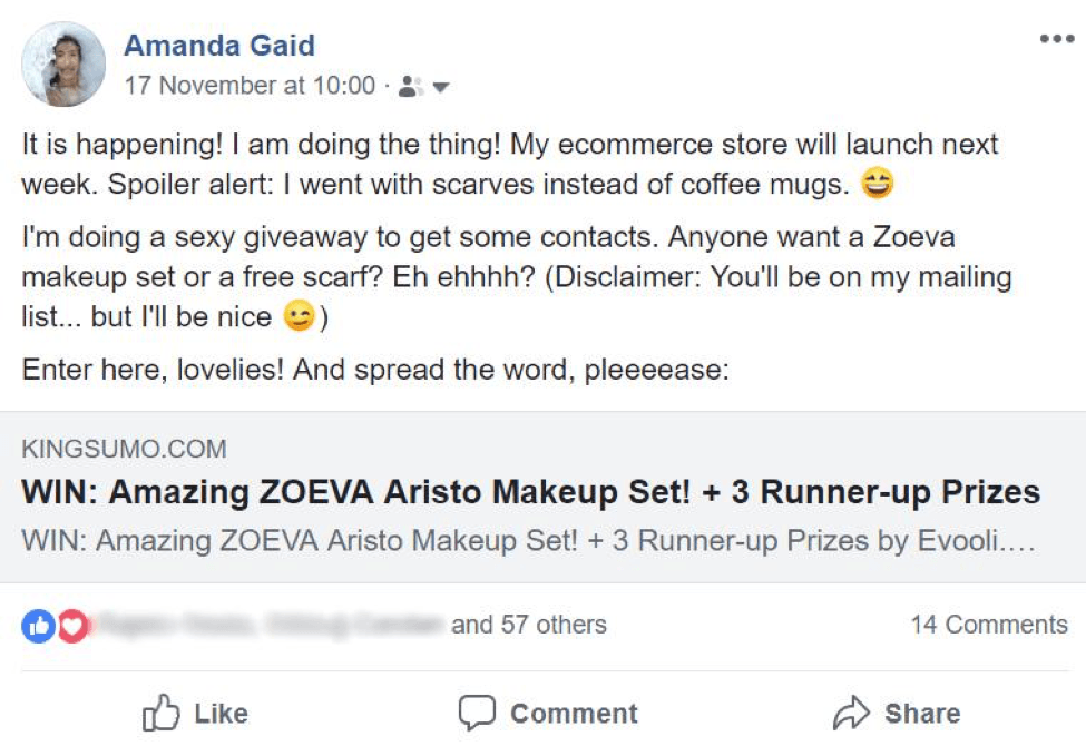 推广电子商务赠品