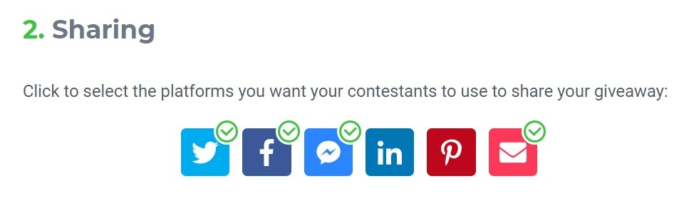 KingSumo共享设置