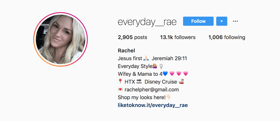 探索instagram上的网红