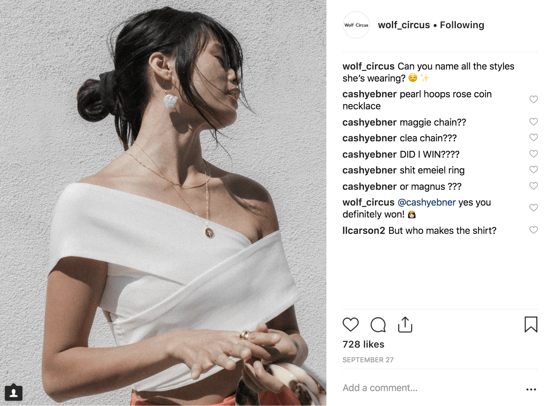 狼马戏团Instagram帖子