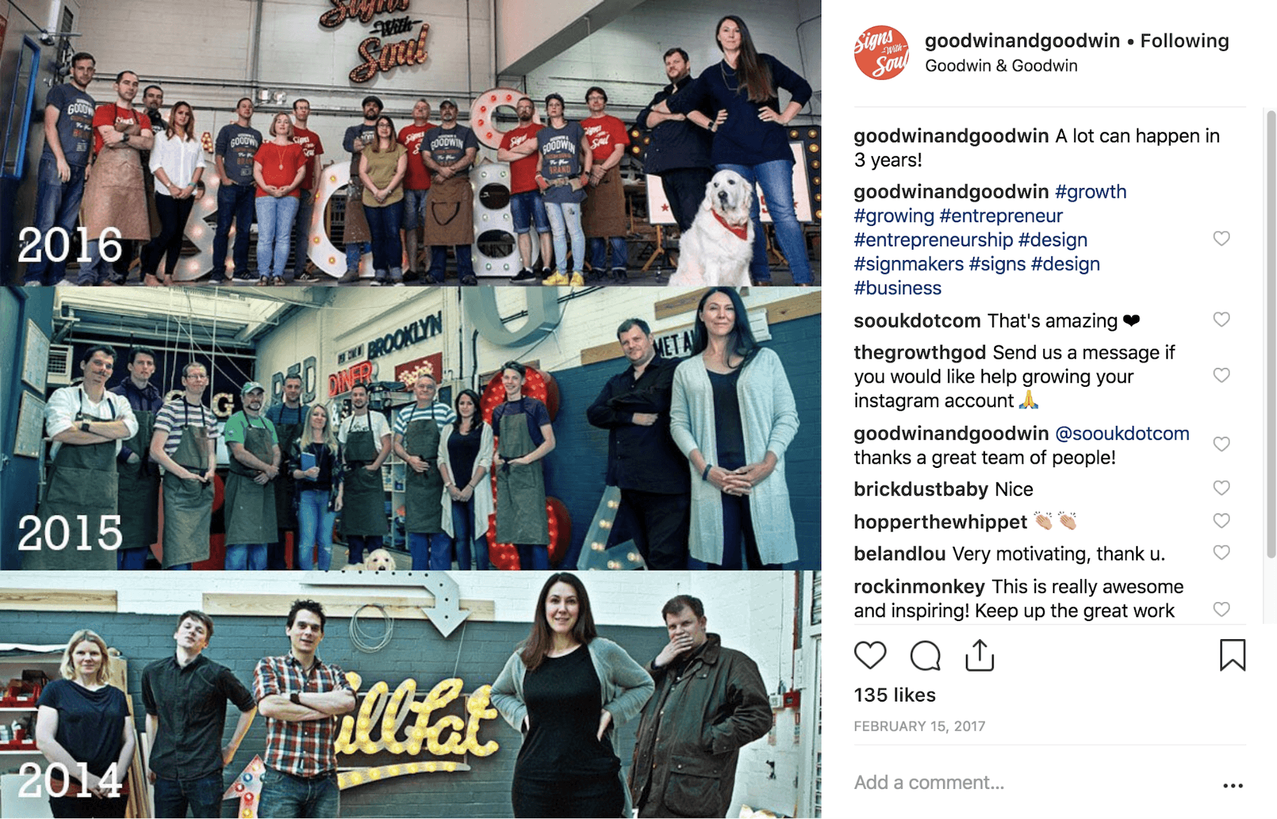 古德温和古德温的Instagram帖子