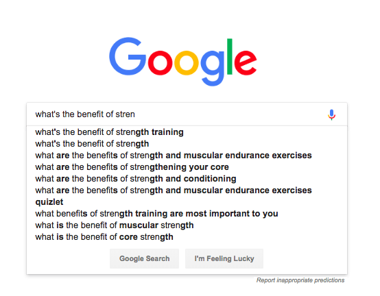 构建漏斗内容的顶部