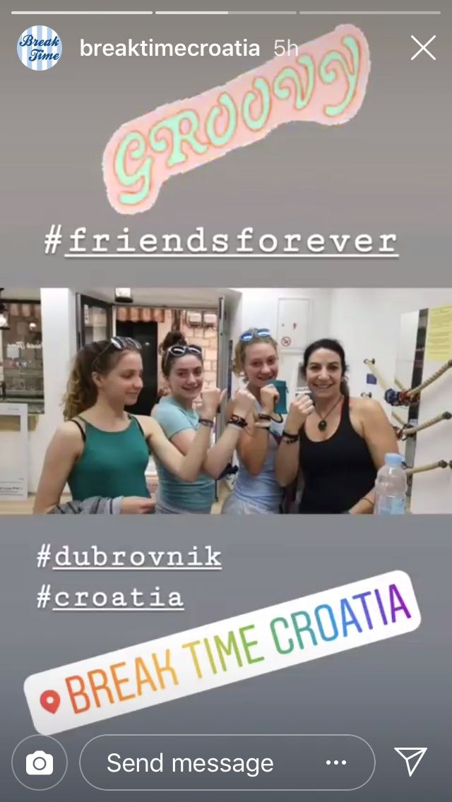 Instagram故事打破时间