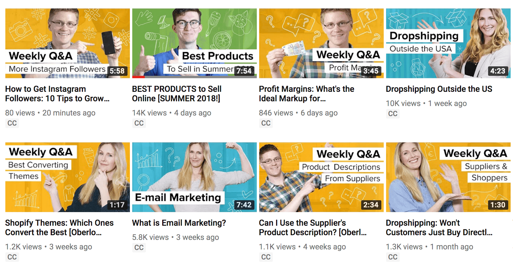 YouTube视频缩略图