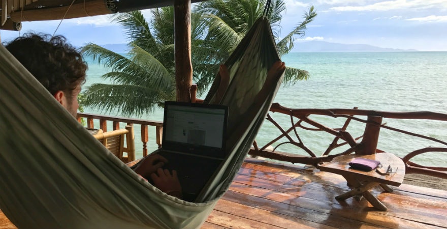 在泰国帕岸岛工作-2