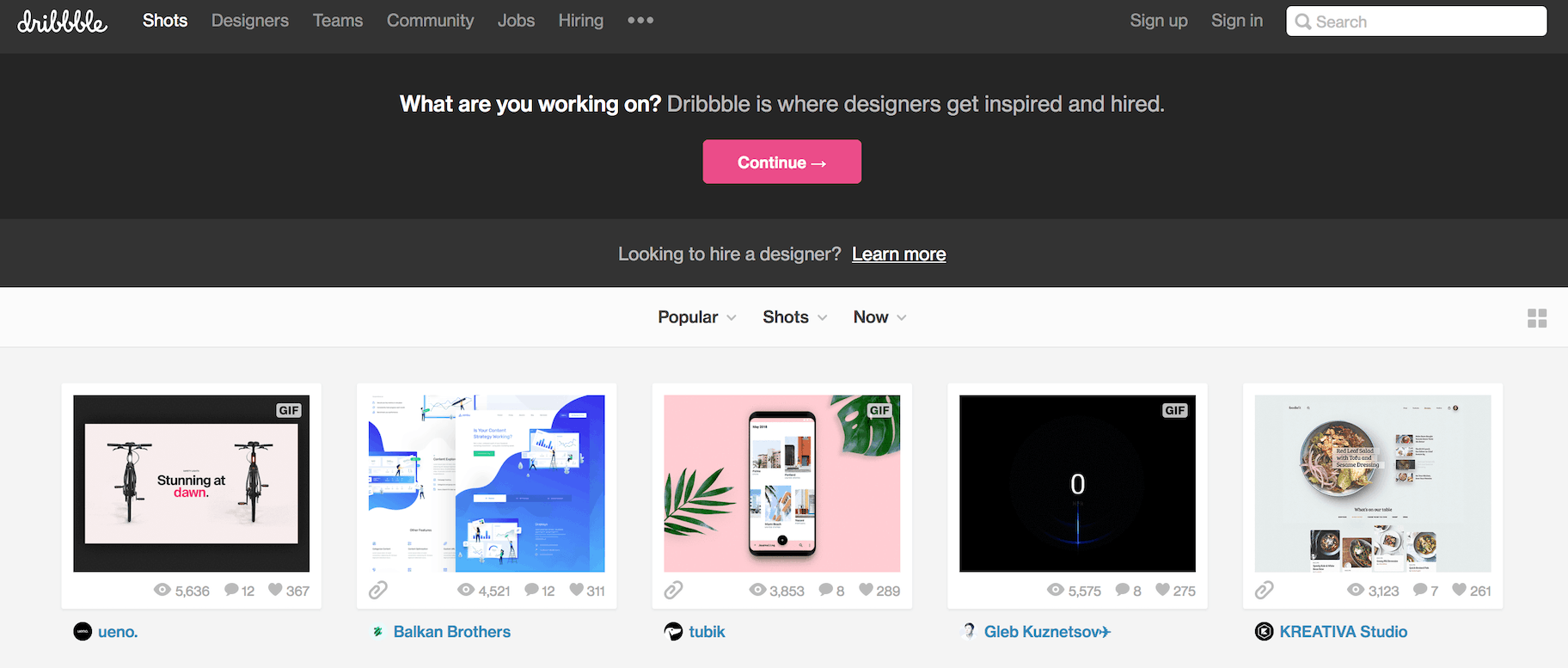dribbble