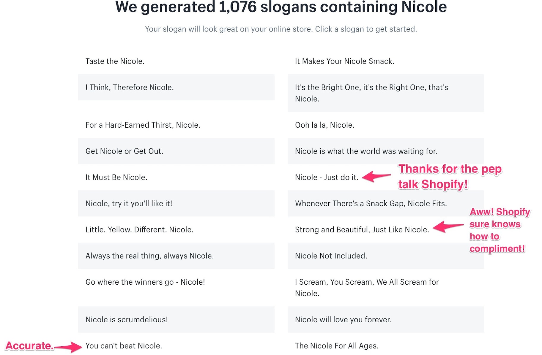 Shopify工具-标语制造者