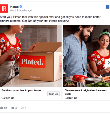 Facebook广告设计