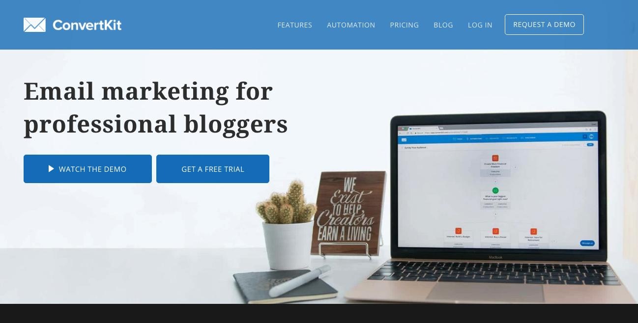 Top email marketing platforms: ConvertKit