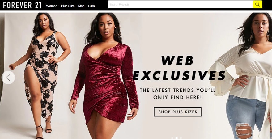 Forever21域名举例