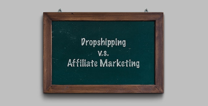 Dropshipping vs affiliate marketing
