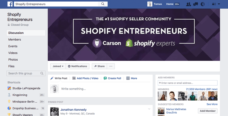 forum-shopify-entrepreneurs