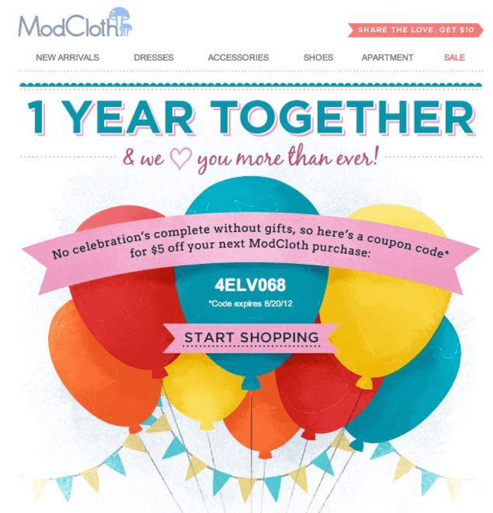 客户忠诚度邮件