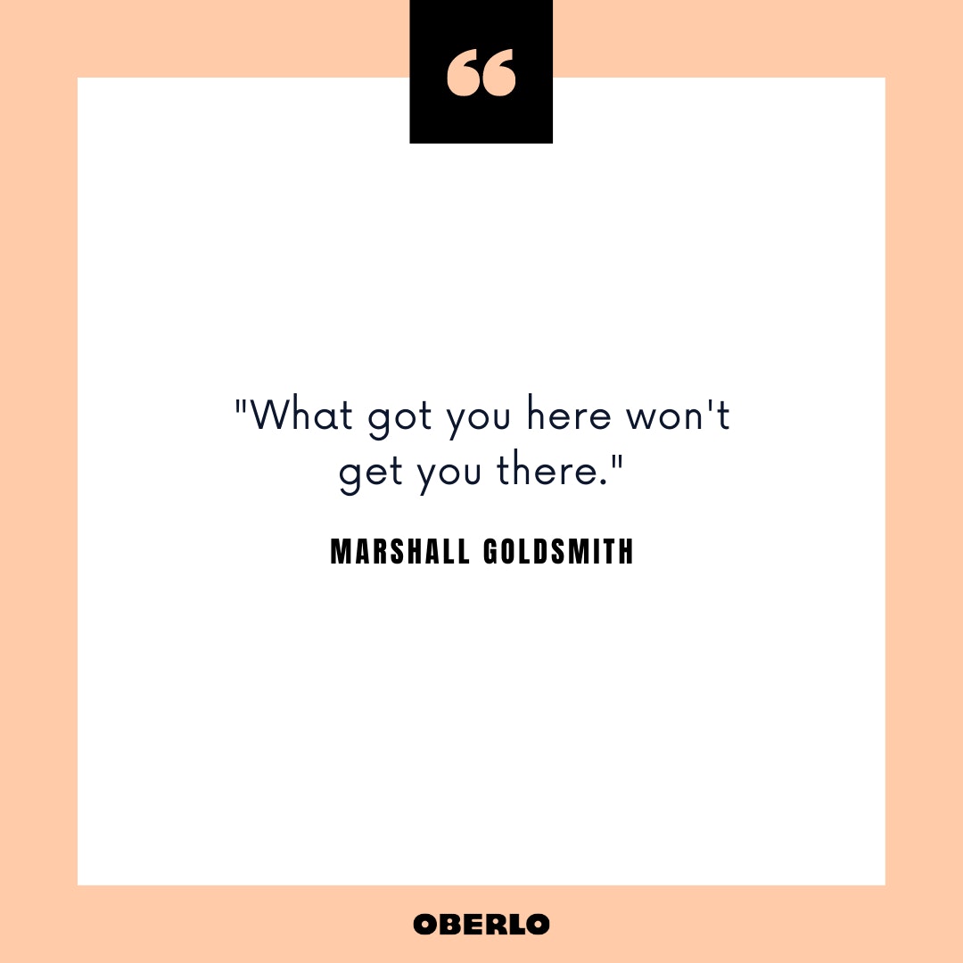 如何摆脱懒惰:引用马歇尔·戈德史密斯的话