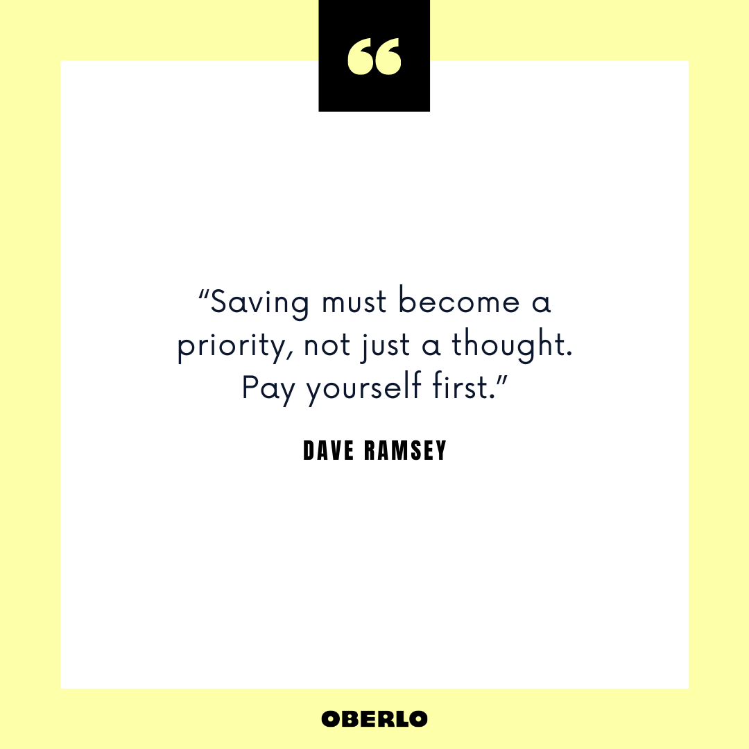 新年Resolution Tips: Dave Ramsey Quote