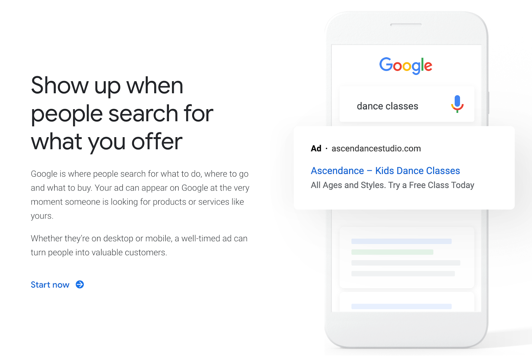 谷歌广告搜索意图