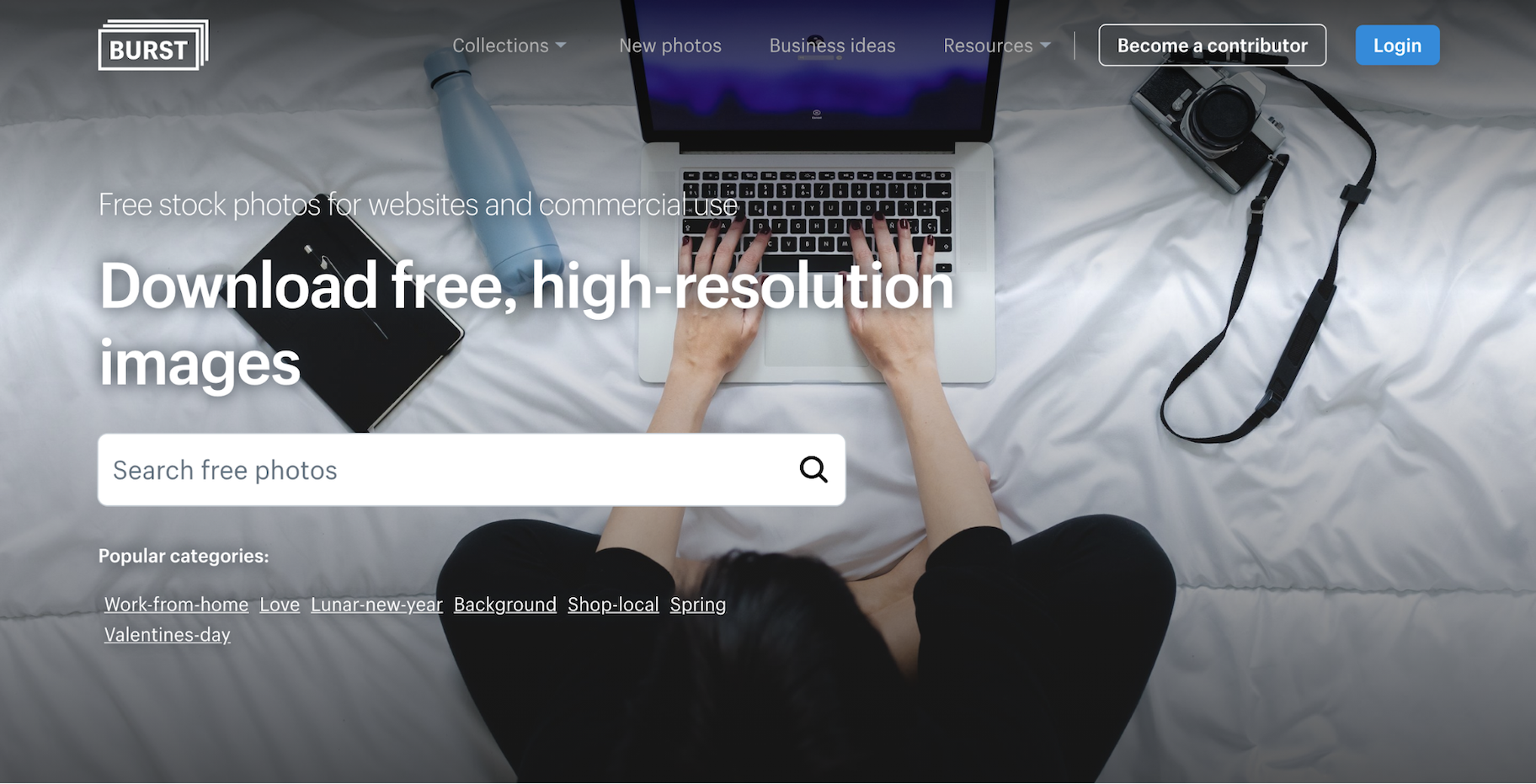 最佳的小企业图像工具:爆裂