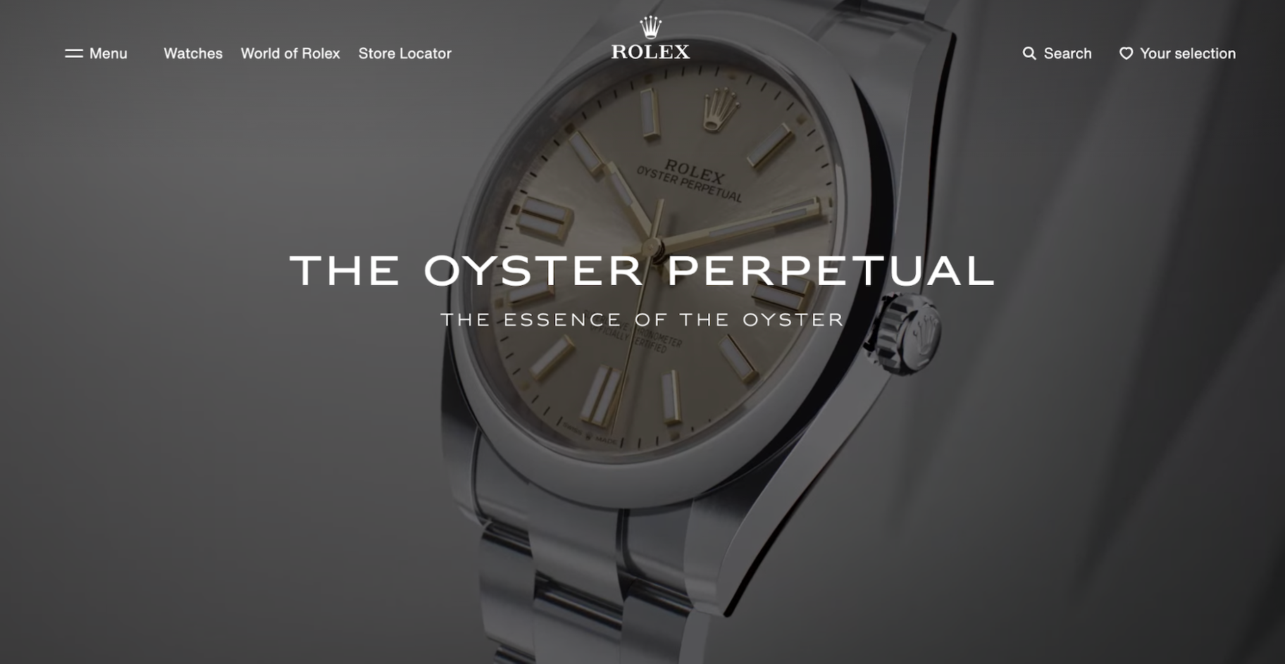 高端定价:劳力士