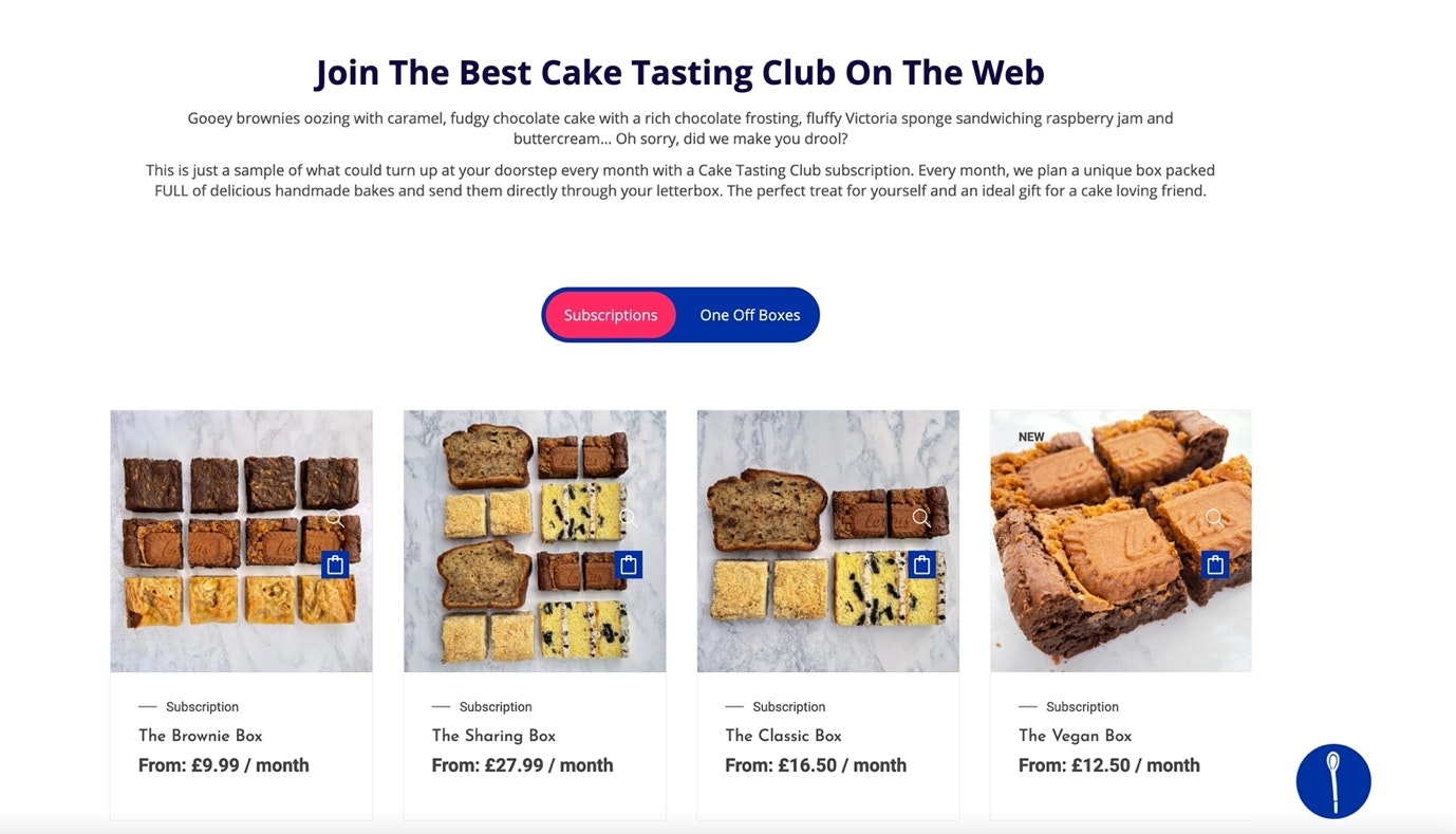 制作和销售订阅盒的例子