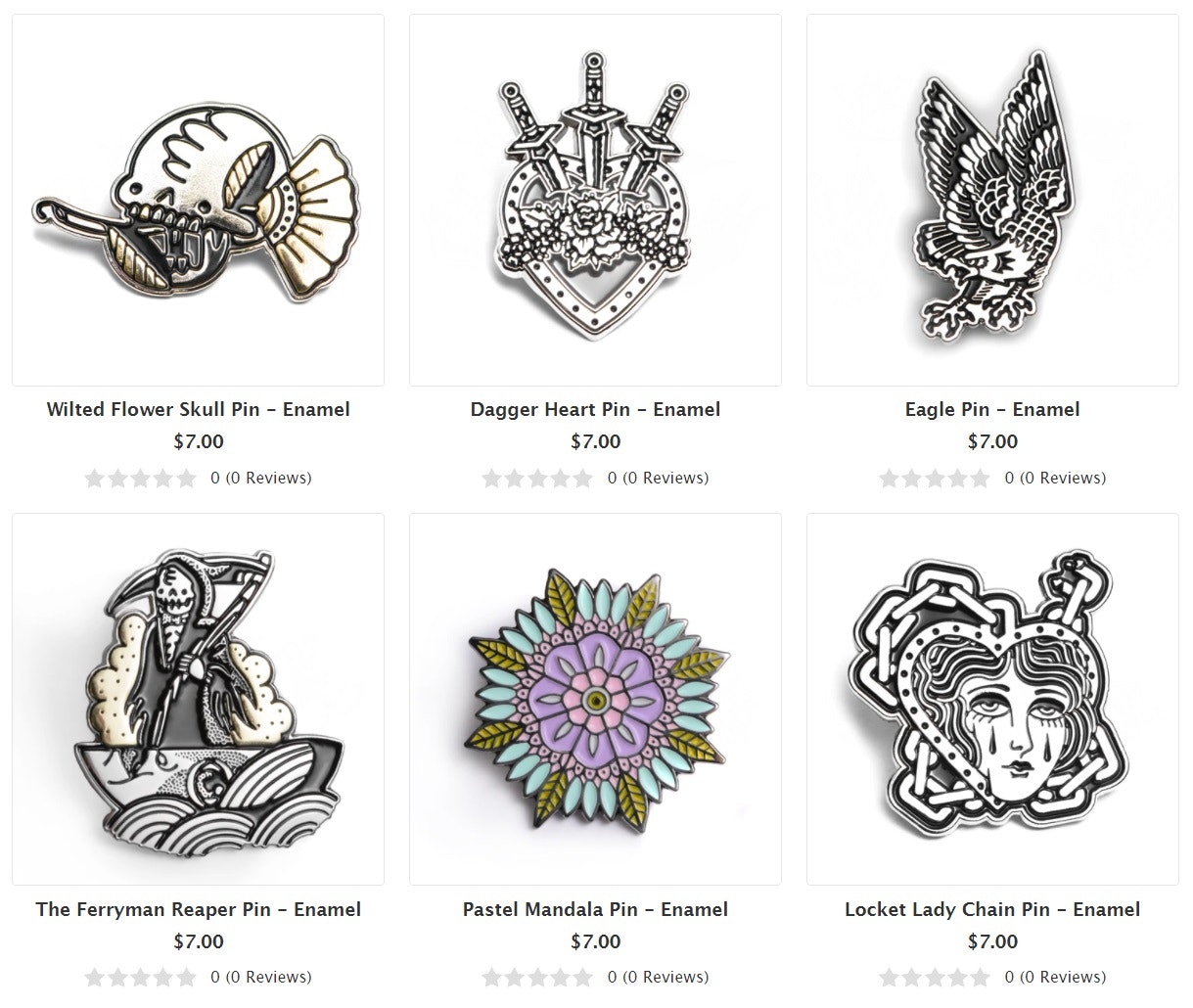 找到合适的搪瓷别针