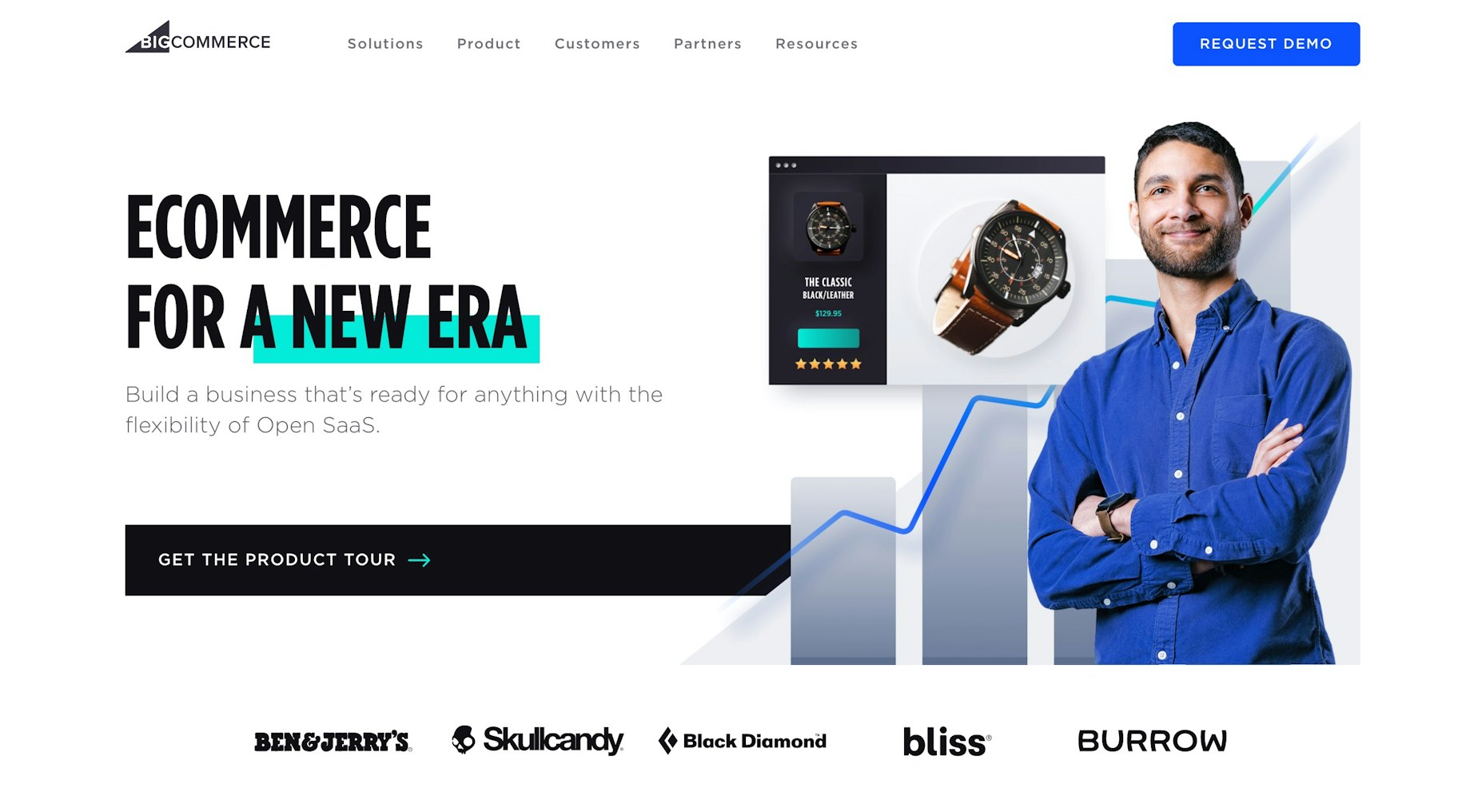 Shopify competitors for larger businesses: BigCommerce