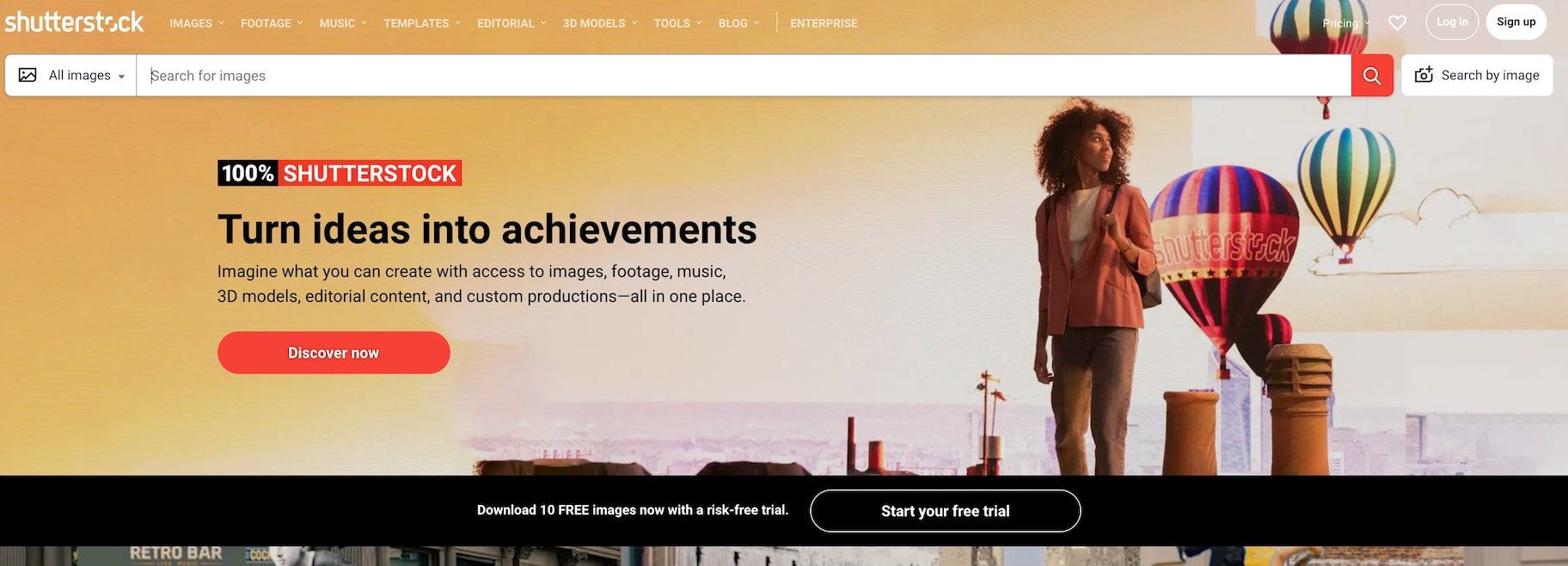 Shutterstock:在线销售图片