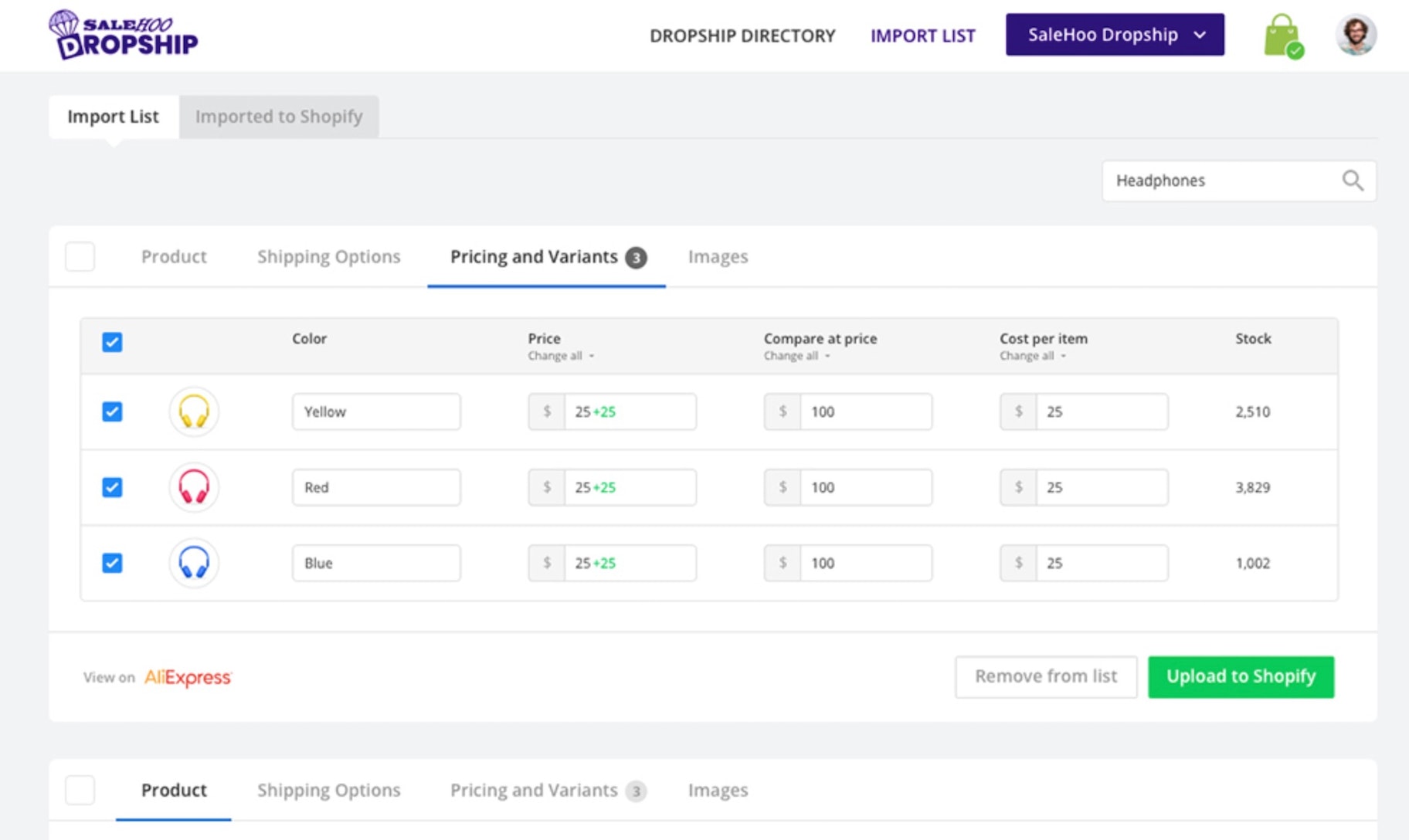 SaleHoo dropship电子商务