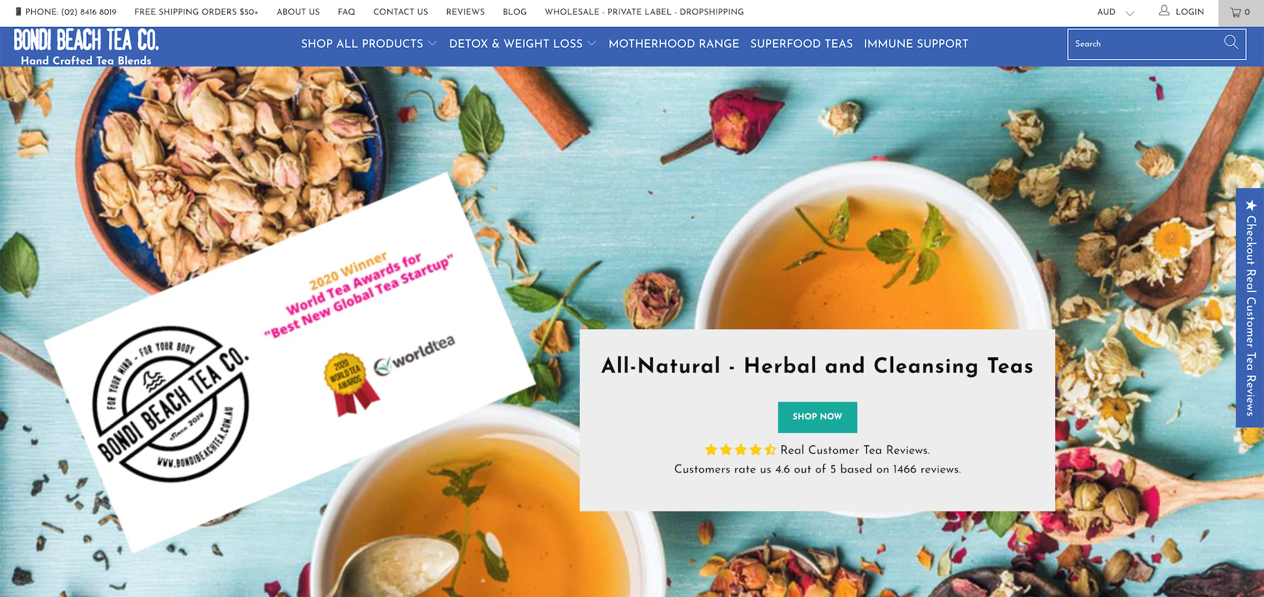 邦迪海滩茶叶公司