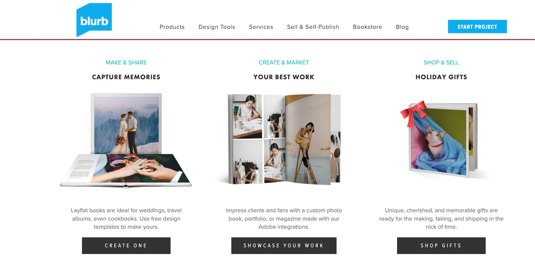 Blurb: print art and books for creatives