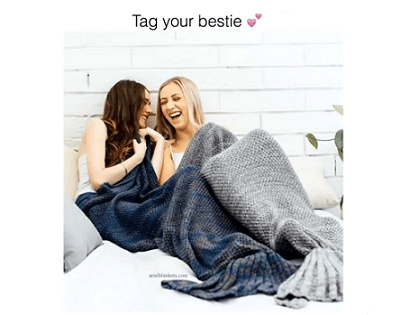 这是梅尔文在Instagram上为他推荐的一款产品做的广告