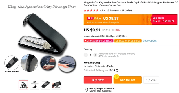 这个秘密钥匙持有人是一个伟大的外卡利基产品在2020年销售