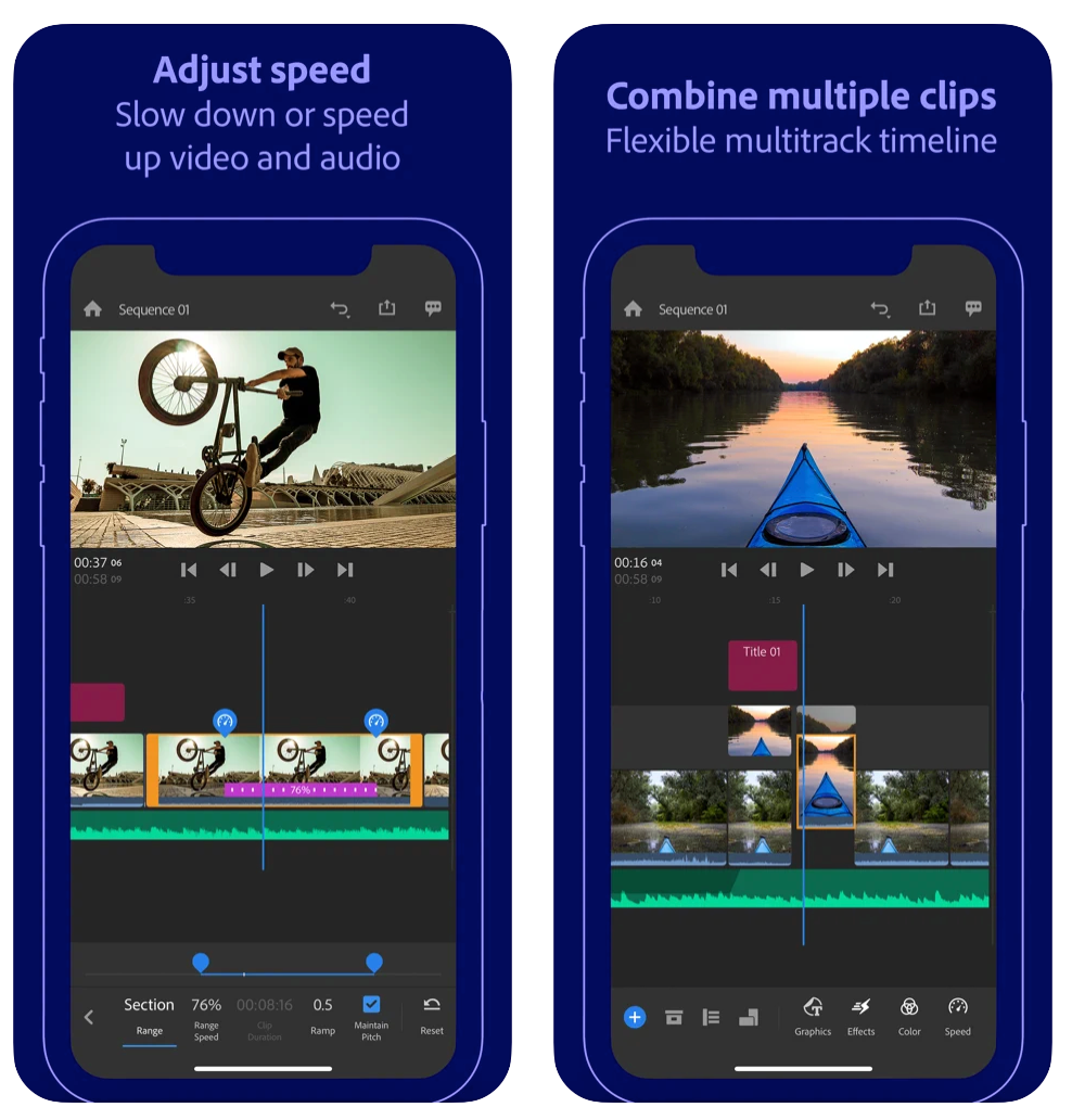 Adobe premium rush免费视频移动编辑